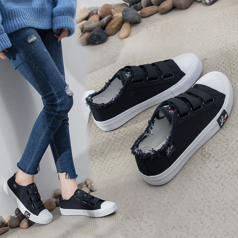 Madingi laisvalaikio batai Pavasariniai sportbačiai Moteriški kvėpuojanti drobė Moteriški vulkanizuoti sportiniai batai Avalynė Studentas Zapatos De Mujer