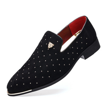 Ανδρικά παπούτσια Loafers επαγγελματικό κοστούμι Chaussures Νυφικό Επίσημο φόρεμα slip on παπούτσια Ανδρικά παπούτσια Oxford για άνδρες Coiffeur Italiano