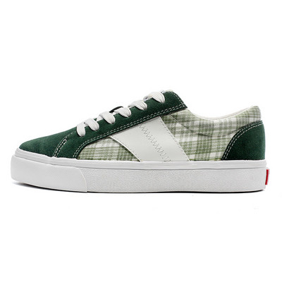 Pantofi de pânză în carouri mozabile de modă Pantofi de damă cu șireturi Pantofi de sport ocazional în aer liber pentru bărbați Pantofi de bord respirabili pentru cupluri