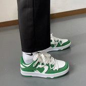 Ženske modne tenisice Djevojka Trend 2023. Nove zelene ravne ležerne sportske dizajnerske tenisice za trčanje Ženska proljetna platforma Ženski tenis