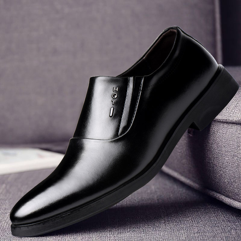 Pantofi de rochie pentru bărbați de afaceri clasici, pantofi de nuntă formali, eleganti, pentru bărbați, pantofi Oxford de birou pentru bărbați
