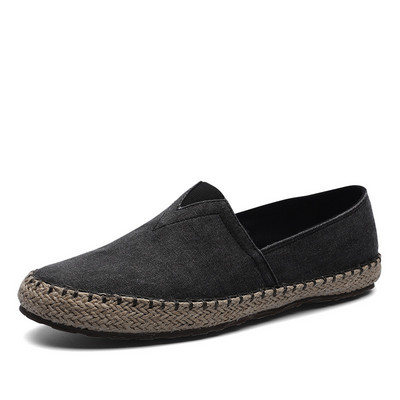 Pantofi de pânză plat pentru bărbați, cânepă, leneși, pentru bărbați, espadrile de înaltă calitate, încălțăminte, mocasini, pantofi pentru bărbați, pantofi de conducere, nou 2023