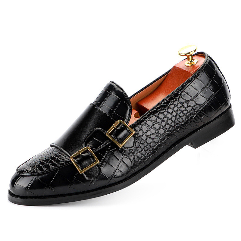 Pantofi de rochie pentru bărbați pantofi formali pentru bărbați pantofi călugări pantofi oxford pentru bărbați rochie de mireasă pantofi de marcă din piele cu catarame duble mărime mare 37-48