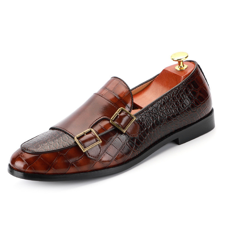 Pantofi de rochie pentru bărbați pantofi formali pentru bărbați pantofi călugări pantofi oxford pentru bărbați rochie de mireasă pantofi de marcă din piele cu catarame duble mărime mare 37-48
