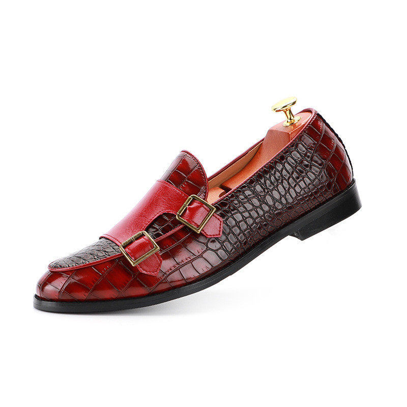 Pantofi de rochie pentru bărbați pantofi formali pentru bărbați pantofi călugări pantofi oxford pentru bărbați rochie de mireasă pantofi de marcă din piele cu catarame duble mărime mare 37-48