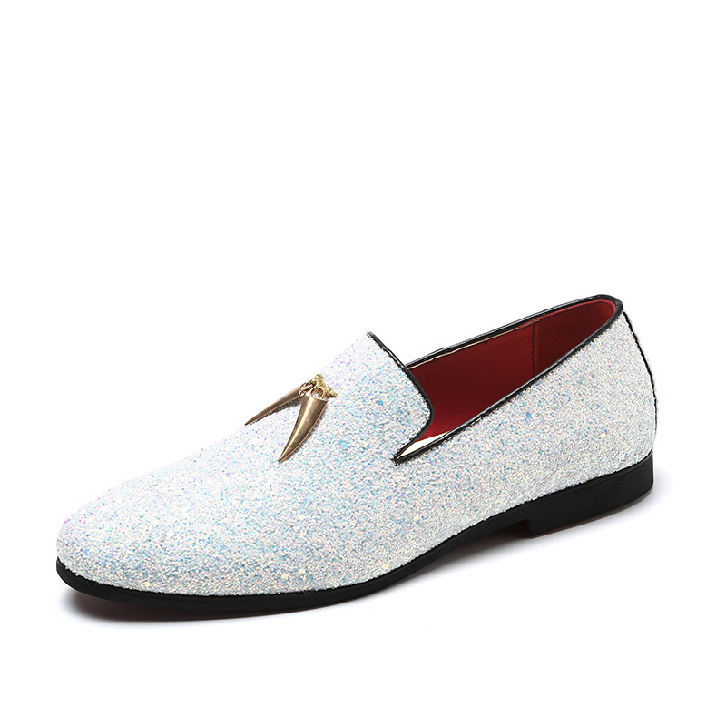 Mocași cu sclipici la modă italiană pentru bărbați, nou sosire 2021, rochie de mireasă cu coafură, pantofi formali, pantofi eleganti de petrecere pentru bărbați, clasici