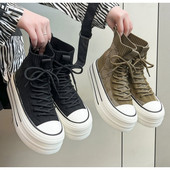 2024, pantofi noi pentru femei, comozi, respirabili, pantofi casual pentru femei, pentru alergare înaltă, pantofi vulcanizați, rezistenți la uzură, pantofi pentru femei