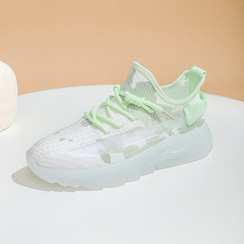 2024, pantofi noi pentru sport în aer liber, pantofi pentru femei, cu țesut cu zburătoare, pantofi din nucă de cocos, anti-alunecare, respirabili, ușoare, modă, versatil, pantofi la modă