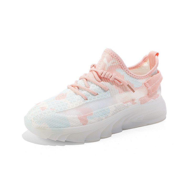 2024, pantofi noi pentru sport în aer liber, pantofi pentru femei, cu țesut cu zburătoare, pantofi din nucă de cocos, anti-alunecare, respirabili, ușoare, modă, versatil, pantofi la modă