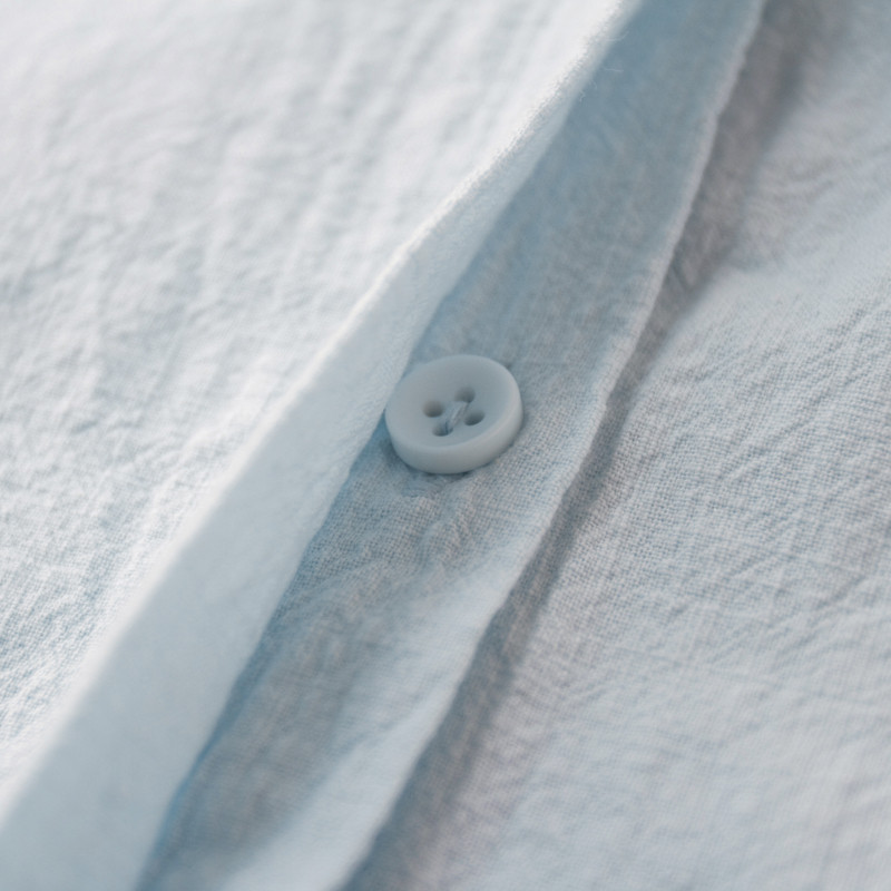 Cămașă din bumbac 100% bluză de înaltă calitate pentru femei, toamnă 2020, cu mânecă lungă, cămăși albe, subțiri, casual pentru femei, topuri pentru femei, albastru Y268