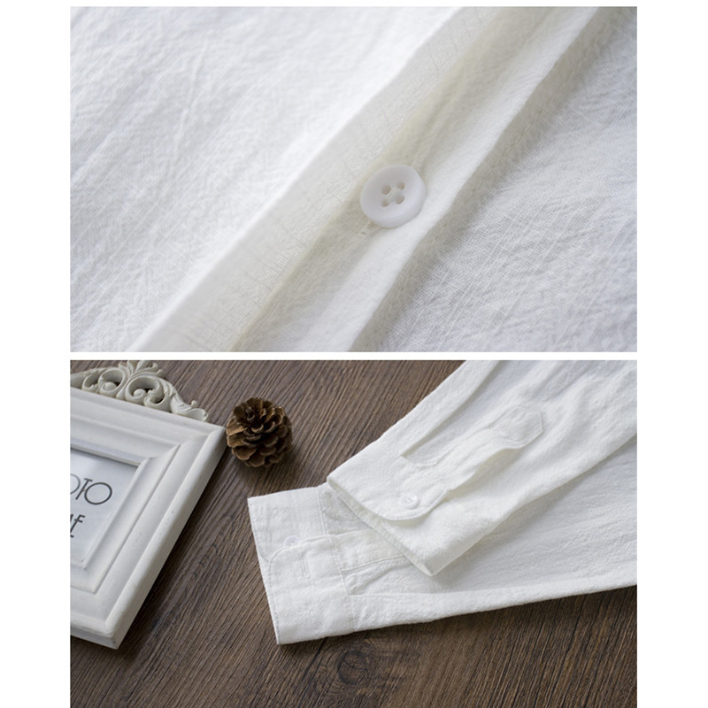 Cămașă din bumbac 100% bluză de înaltă calitate pentru femei, toamnă 2020, cu mânecă lungă, cămăși albe, subțiri, casual pentru femei, topuri pentru femei, albastru Y268