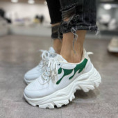 Luxury Woman Casual Παπούτσια Πλατφόρμα Damping Sneakers Vulcanized Αθλητικά Παπούτσια Fashion Trainers Χοντροκομμένα γυναικεία παπούτσια Zapatos Hombre