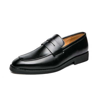 Νεότερα ανδρικά παπούτσια φορέματα Slip on Fashion Δερμάτινα Ανδρικά Loafers Καφέ Μπλε Ροζ Classice Παπούτσια Ρετρό Επαγγελματικά παπούτσια Zapatos De Hombre