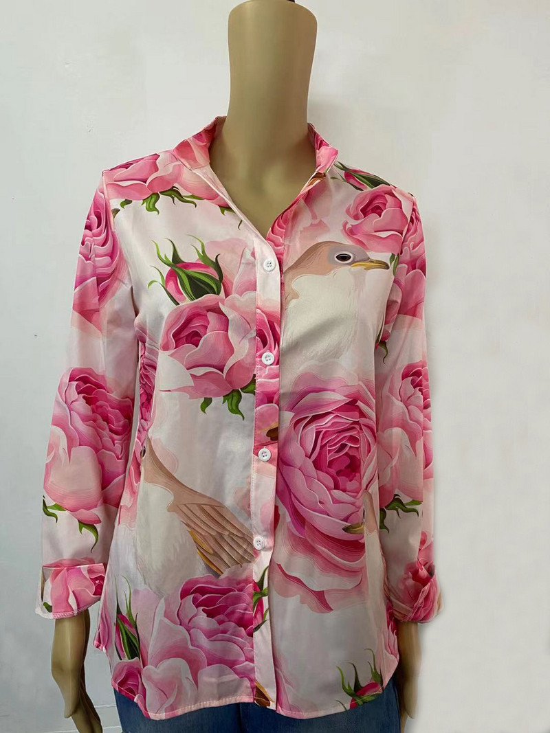 Cămașă de stradă de modă Bluze pentru femei de modă 2022 Cămăși Bluze pentru femei Camisas de femei Chemise Femme Bluze pentru femei Moda 2022