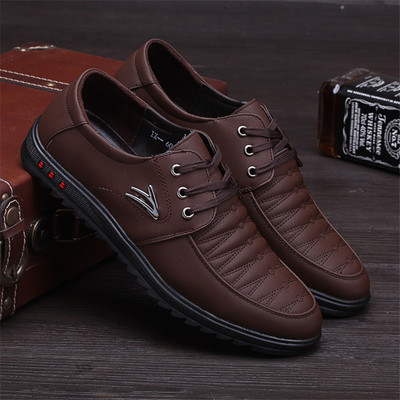 Pantofi la modă pentru petrecere, bărbați de înaltă calitate, ocazional, pantofi plati din piele, pentru bărbați, la modă oxford, pantofi de rochie cu șireturi, pantofi de lucru, sapatos