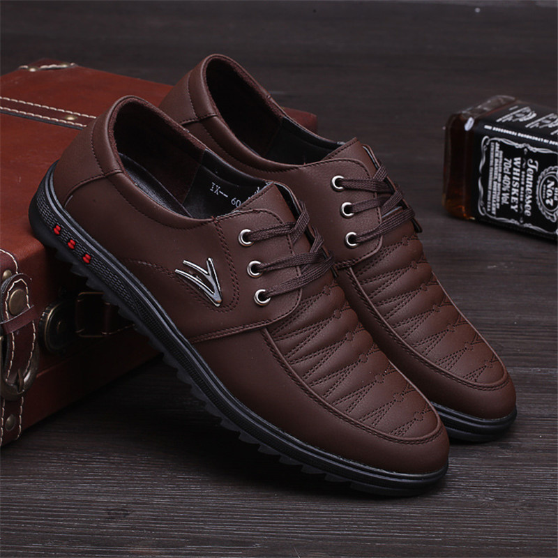 Pantofi la modă pentru petrecere, bărbați de înaltă calitate, ocazional, pantofi plati din piele, pentru bărbați, la modă oxford, pantofi de rochie cu șireturi, pantofi de lucru, sapatos