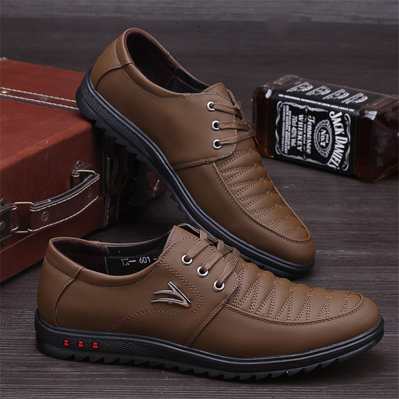 Pantofi la modă pentru petrecere, bărbați de înaltă calitate, ocazional, pantofi plati din piele, pentru bărbați, la modă oxford, pantofi de rochie cu șireturi, pantofi de lucru, sapatos