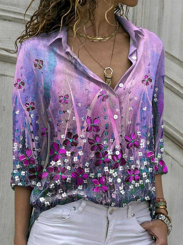 Cămașă cu mânecă lungă pentru femei Cămașă elegantă la modă pentru femei Topuri casual