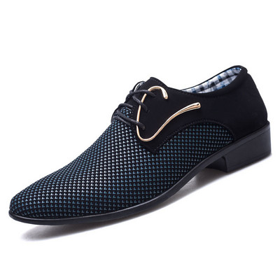 Pantofi de rochie pentru bărbați de marcă de lux Pantofi de piele de designer cu vârf ascuțit pentru bărbați pantofi casual Oxford de afaceri de înaltă calitate, mărime mare 38-48