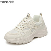 TUIINANLE Pantofi pentru femei, plasă respirabilă, pantofi sport de primăvară, pantofi pentru plimbare în aer liber, pantofi pentru femei