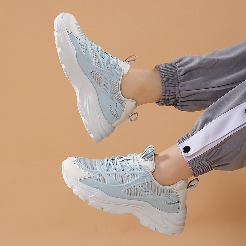 TUIINANLE Pantofi pentru femei, plasă respirabilă, pantofi sport de primăvară, pantofi pentru plimbare în aer liber, pantofi pentru femei