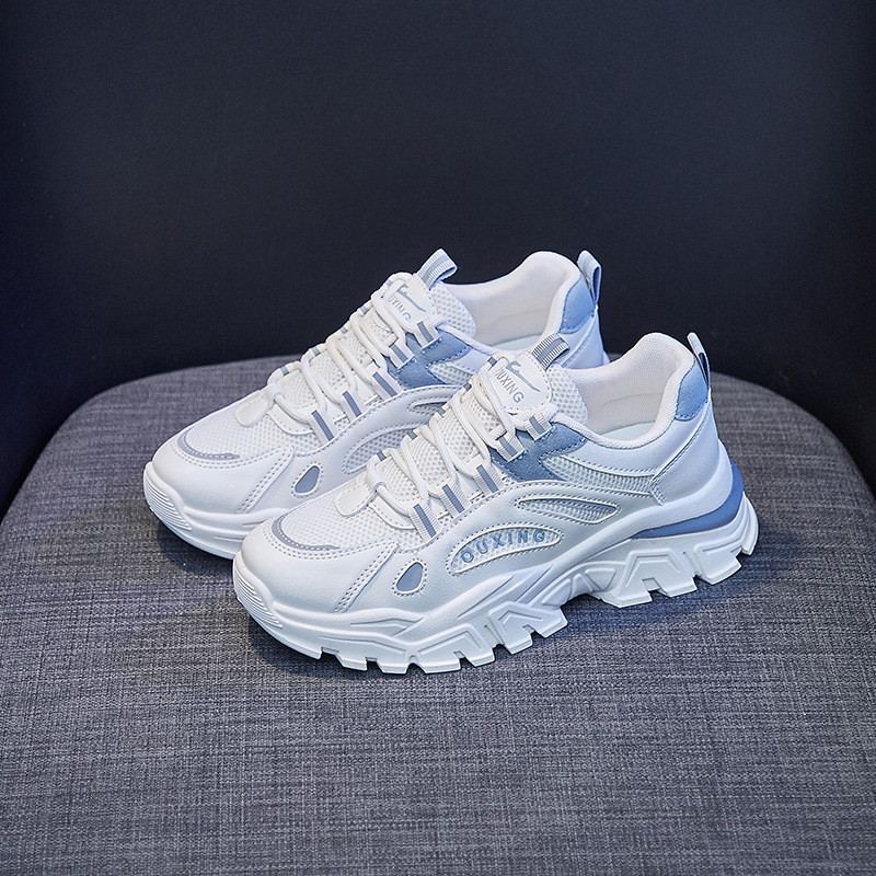 Moteriški bėgimo bateliai 2022 m. pavasario madingi, balti sportbačiai, moteriški teniso, kvėpuojantys, patogūs treniruokliai, vulkanizuoti batai
