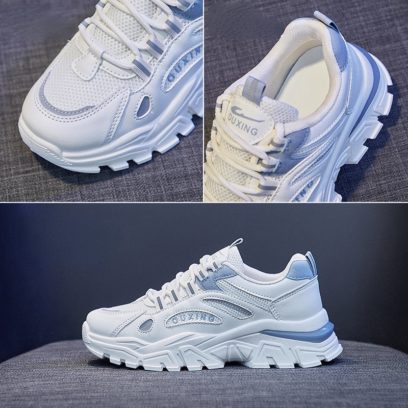 Moteriški bėgimo bateliai 2022 m. pavasario madingi, balti sportbačiai, moteriški teniso, kvėpuojantys, patogūs treniruokliai, vulkanizuoti batai