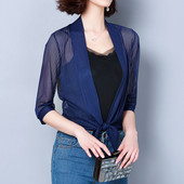 Ljetni kimono kardigan Zaštita od sunca Ženska bluza Majica Gornja odjeća za plažu Mrežasta kratka maska Krema za sunčanje Blagdanske ženske bluze