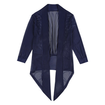 Summer Kimono Cardigan Sun Protect Γυναικεία μπλούζα πουκάμισο Top Beach Wear Mesh Κοντό κάλυμμα αντηλιακό Holidays Γυναικείες μπλούζες