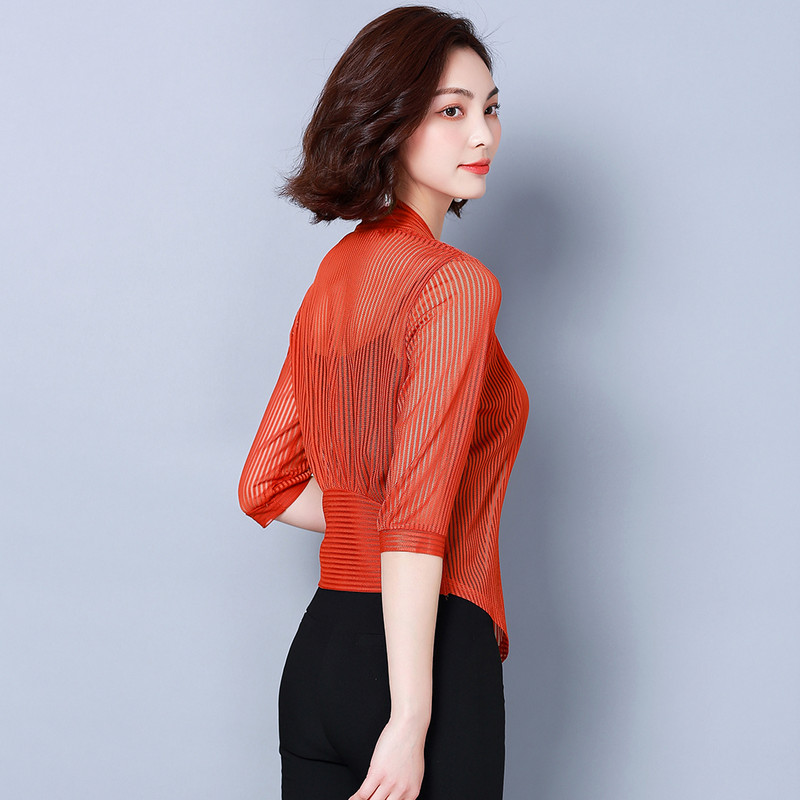 Ljetni kimono kardigan Zaštita od sunca Ženska bluza Majica Gornja odjeća za plažu Mrežasta kratka maska Krema za sunčanje Blagdanske ženske bluze