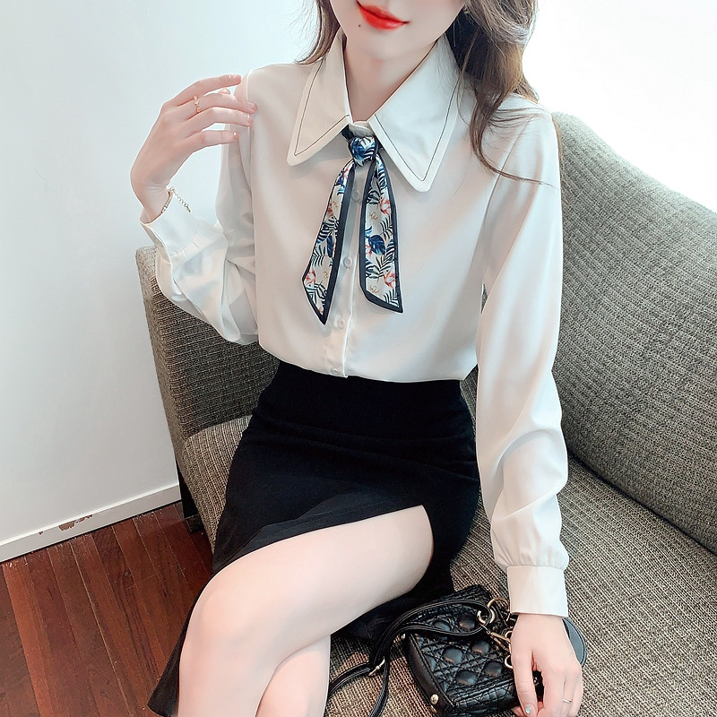 Bluză cu mânecă lungă pentru femei, cu guler răsturnat, bluză, cămașă, bluze, pentru femei, pentru femei, de moda 2023, bluze, pentru femei, bluse, pentru femei, G206