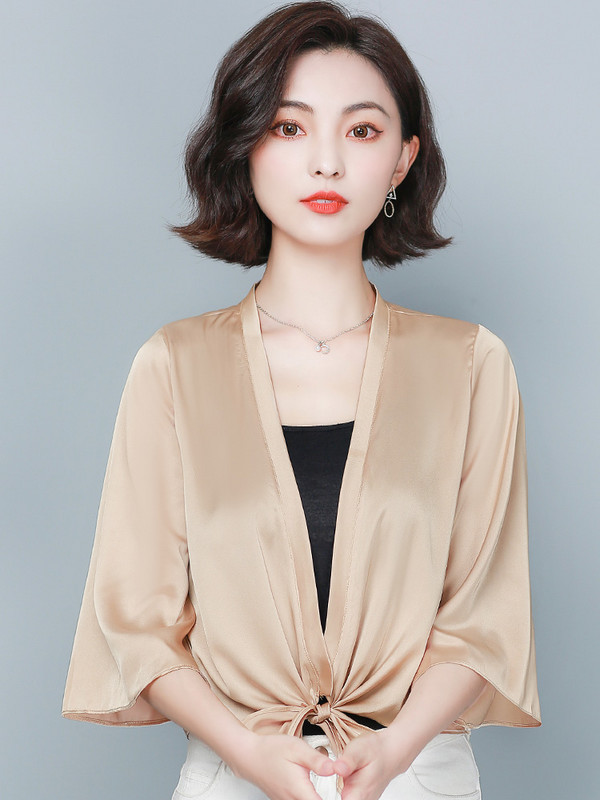 Lady Cape Jednostavan proljeće ljeto Ženska navlaka za slijeganje ramena Party Wraps Visokokvalitetna kratka odjeća za zaštitu od sunca