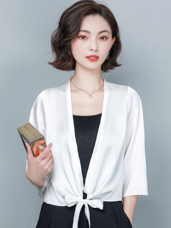 Lady Cape Jednostavan proljeće ljeto Ženska navlaka za slijeganje ramena Party Wraps Visokokvalitetna kratka odjeća za zaštitu od sunca