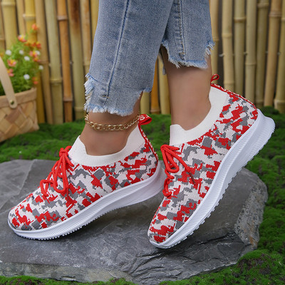 Moteriški patogūs plokščiapadžiai batai Trend Laisvalaikio plokščiapadžiai batai su apvaliu pirštu pleištu kulnu Viengubi batai vaikščiojimo Batai Slip on Loafers Sportiniai batai