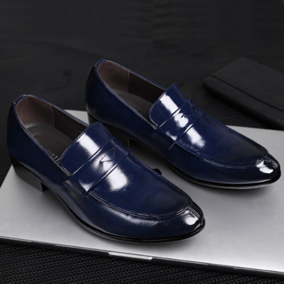 Muške mokasine Uredske svečane oksfordice na vrh prstiju Muške cipele veće veličine Crne kožne muške cipele za vjenčanje