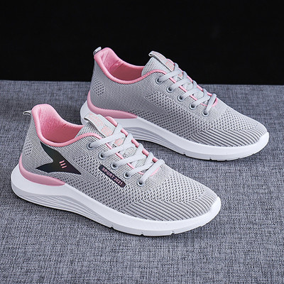 Γυναικεία πάνινα παπούτσια Νέα αναπνεύσιμα ελαφριά γυναικεία καθημερινά παπούτσια Άνεση μόδας για τρέξιμο Γυναικεία μοντέρνα αθλητικά παπούτσια