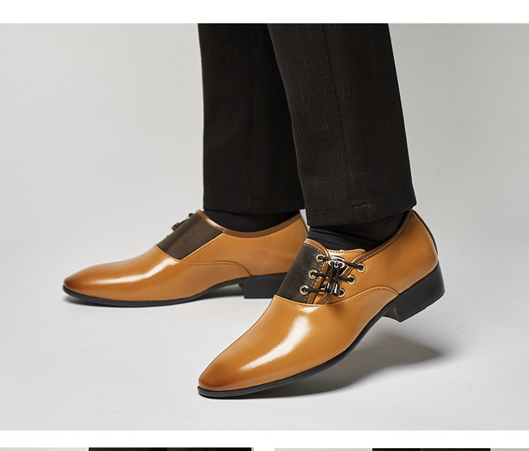 Vyriški batai Suknelė Oda Vyriški batai Originalūs madingi Vestuviniai Juodi Batai Vyriški batai Chaussure Homme Zapatos De Hombre