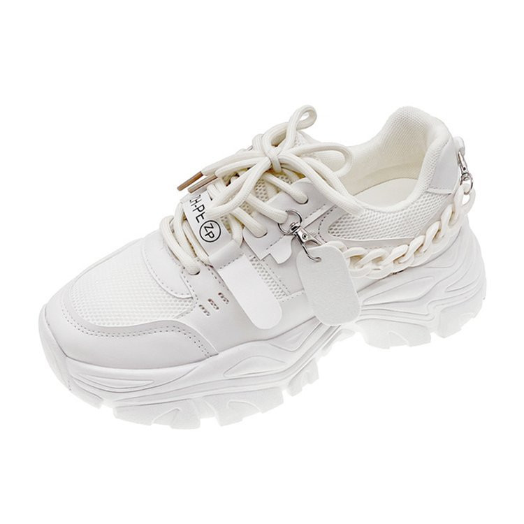 Παπούτσια πλατφόρμας που αναπνέει Πολυτελή παπούτσια για γυναικείες αλυσίδες Επώνυμα γυναικεία παπούτσια Ελαφριά παπούτσια για περιπάτους αναψυχής μόδα Γυναικεία αθλητικά παπούτσια