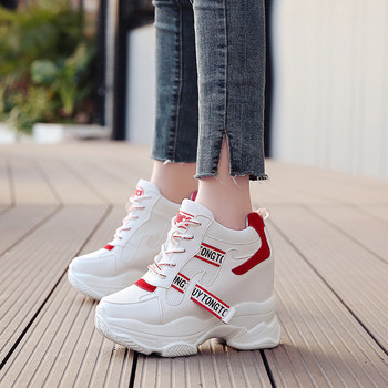 Модерни обувки Дамски високи маратонки Дамска кошница с платформа Femme Chaussures Femmes Height Increase Sneaker Zapatillas De Deporte