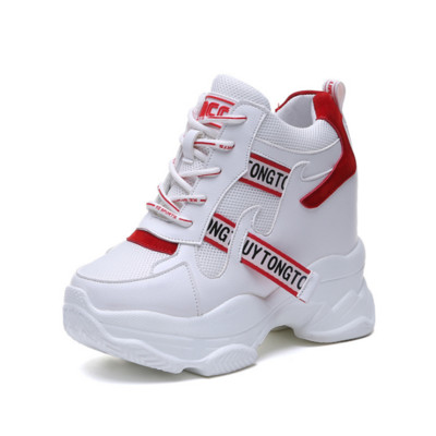 Μοντέρνα παπούτσια Γυναικεία Ψηλά Αθλητικά Παπούτσια Γυναικεία Πλατφόρμα Καλάθι Femme Chaussures Femmes Αύξηση ύψους Sneaker Zapatillas De Deporte