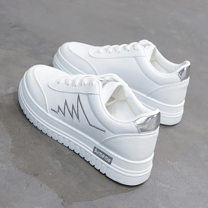 Pantofi Albi pentru Femei Pantofi Tenisi Moda Primavara Sport Casual Running Pantofi Vulcanizati Pantofi Femei Flats Tenis Zapatos De Mujer