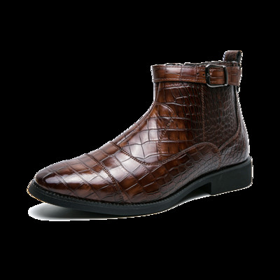 2022 noi cizme chelsea pentru bărbați, marca Desiginer, clasice, Italia, cizme de rochie, modă, ocazional, cizme de afaceri, încălțăminte, mărime mare 48