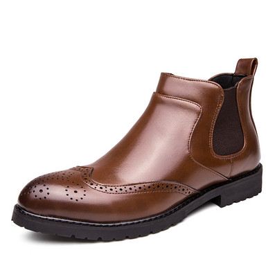 2022 noi cizme chelsea pentru bărbați, marca Desiginer, clasice, Italia, cizme de rochie, modă, ocazional, cizme de afaceri, încălțăminte, mărime mare 48