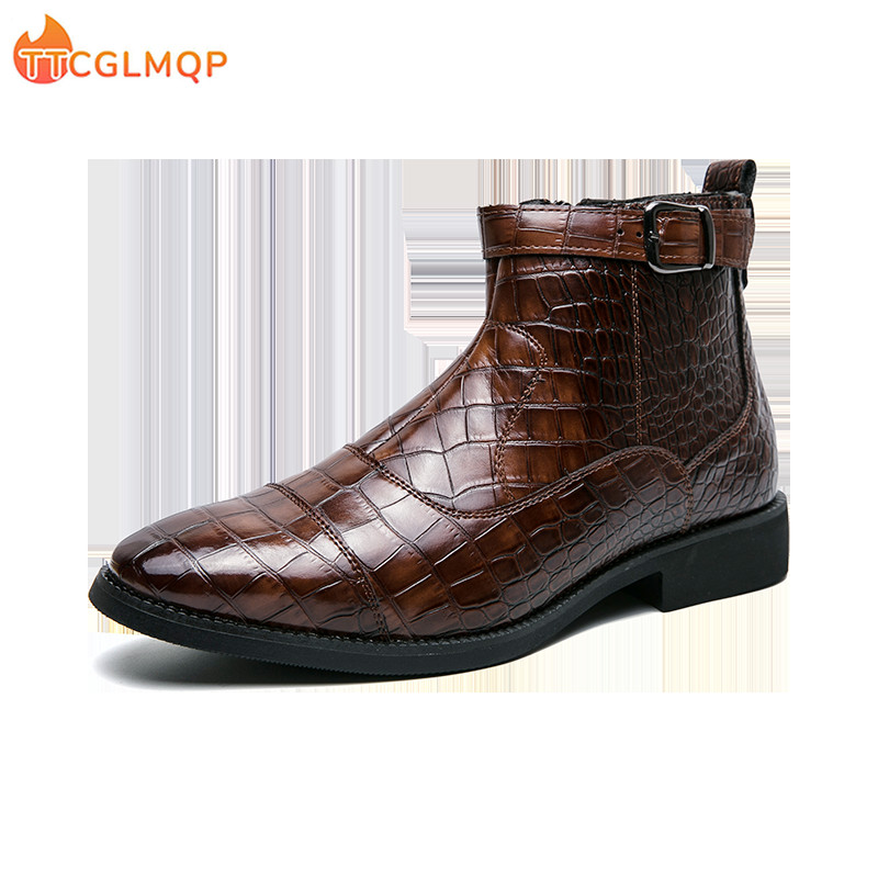 2022 noi cizme chelsea pentru bărbați, marca Desiginer, clasice, Italia, cizme de rochie, modă, ocazional, cizme de afaceri, încălțăminte, mărime mare 48