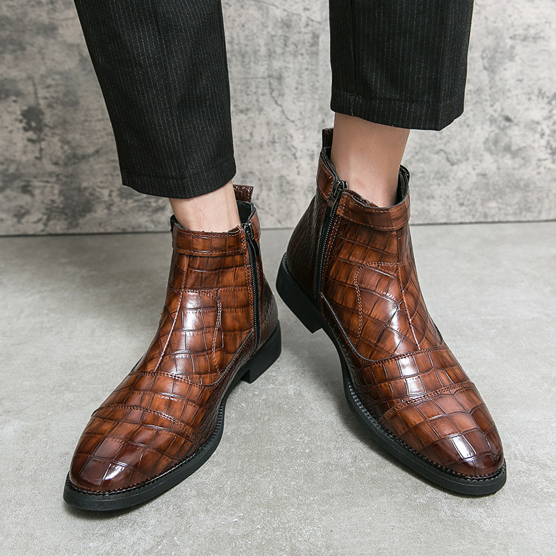 2022 noi cizme chelsea pentru bărbați, marca Desiginer, clasice, Italia, cizme de rochie, modă, ocazional, cizme de afaceri, încălțăminte, mărime mare 48