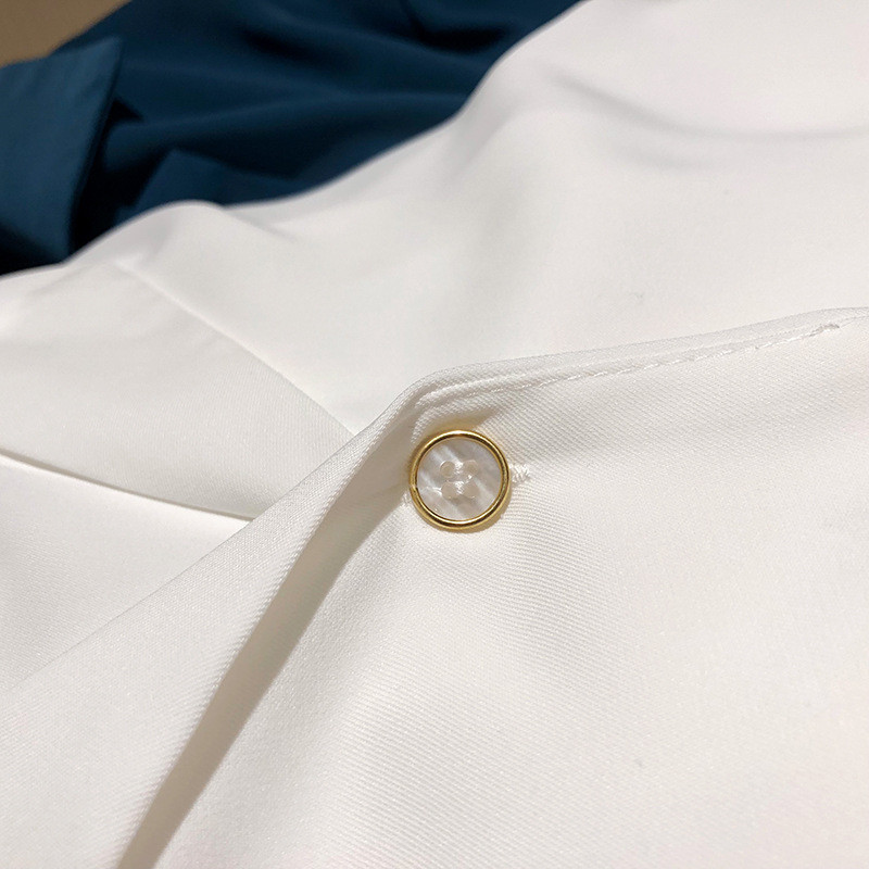 Ιδιοσυγκρασία Γυναικείο πουκάμισο Γυναικείο μακρυμάνικο μπλουζάκι σιφόν μπλούζα σχεδιαστής μόδας Άνοιξη Φθινόπωρο Ρούχα στο δρόμο Πυκνότητα πέτο