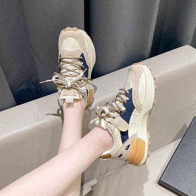 Pantofi de damă la modă 2023 Pantofi sport pentru femei Pantofi vulcanizați pentru femei Pantofi sport de damă cu șireturi