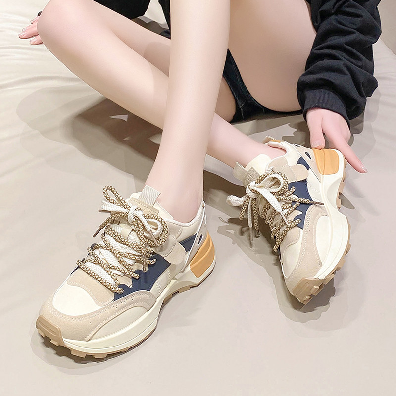 Pantofi de damă la modă 2023 Pantofi sport pentru femei Pantofi vulcanizați pentru femei Pantofi sport de damă cu șireturi