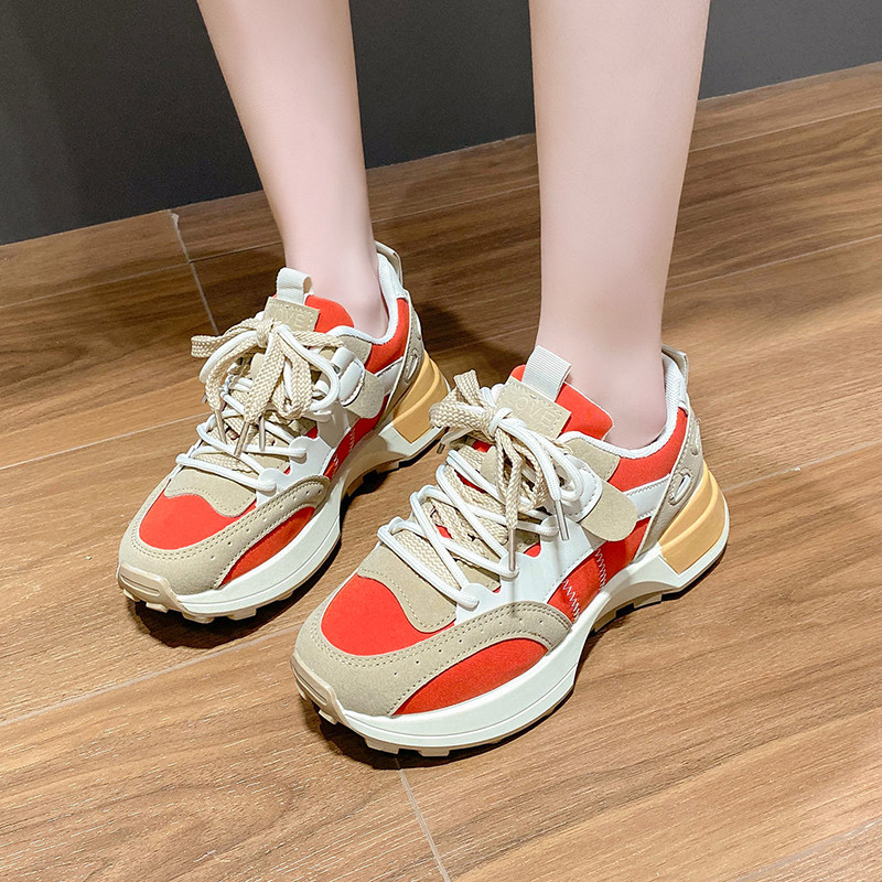 Pantofi de damă la modă 2023 Pantofi sport pentru femei Pantofi vulcanizați pentru femei Pantofi sport de damă cu șireturi