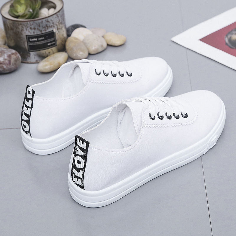 Pantofi femei 2022 noi pantofi casual respirabili femei alb cu șireturi pantofi vulcanizați de vară pantofi sport cu fund plat
